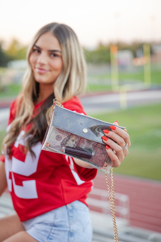 Repurposed Louis Vuitton Repurposed Louis Vuitton items in 2023  Louis  vuitton keychain, Clear stadium bag, Louis vuitton jewelry